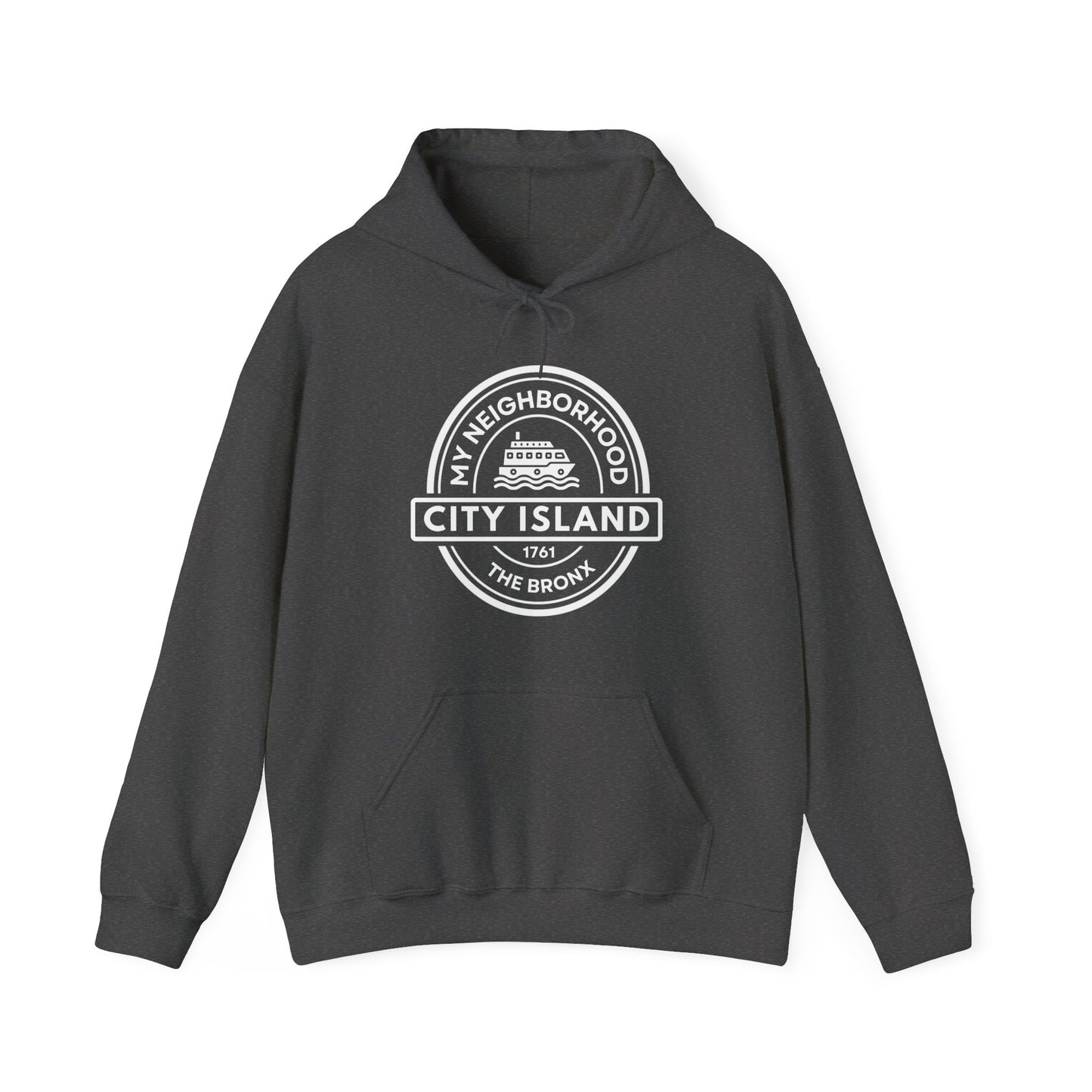 City Island - The Bronx - Unisex Heavy Blend Hooded Sweatshirt