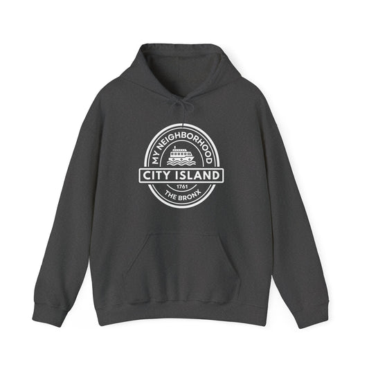 City Island - The Bronx - Unisex Heavy Blend Hooded Sweatshirt