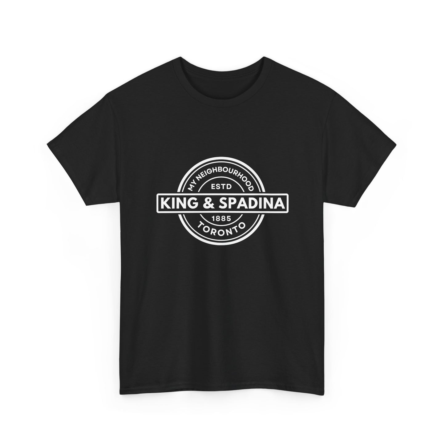 King & Spadina - Central Toronto - Unisex Cotton Tee