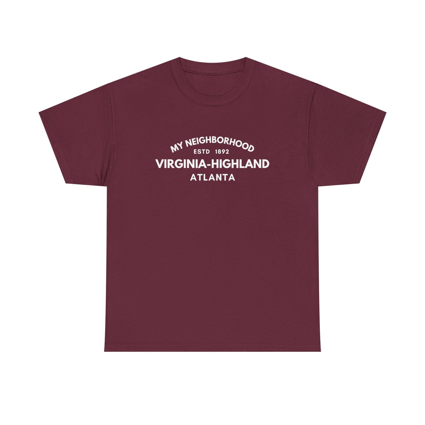 Virginia-Highland - Atlanta - Unisex Cotton Tee