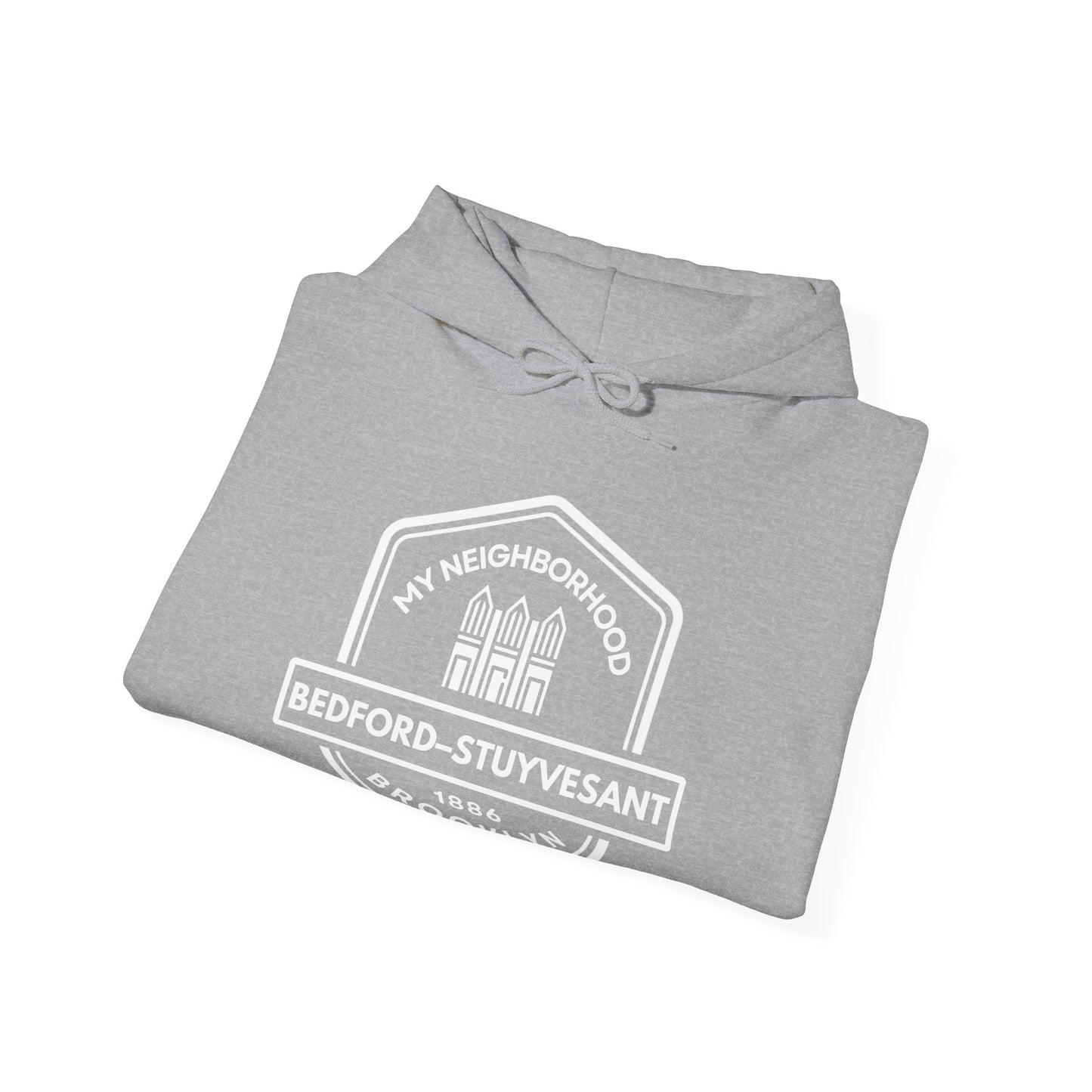 Bed-Stuyvesant - Brooklyn - Unisex Heavy Blend Hooded Sweatshirt