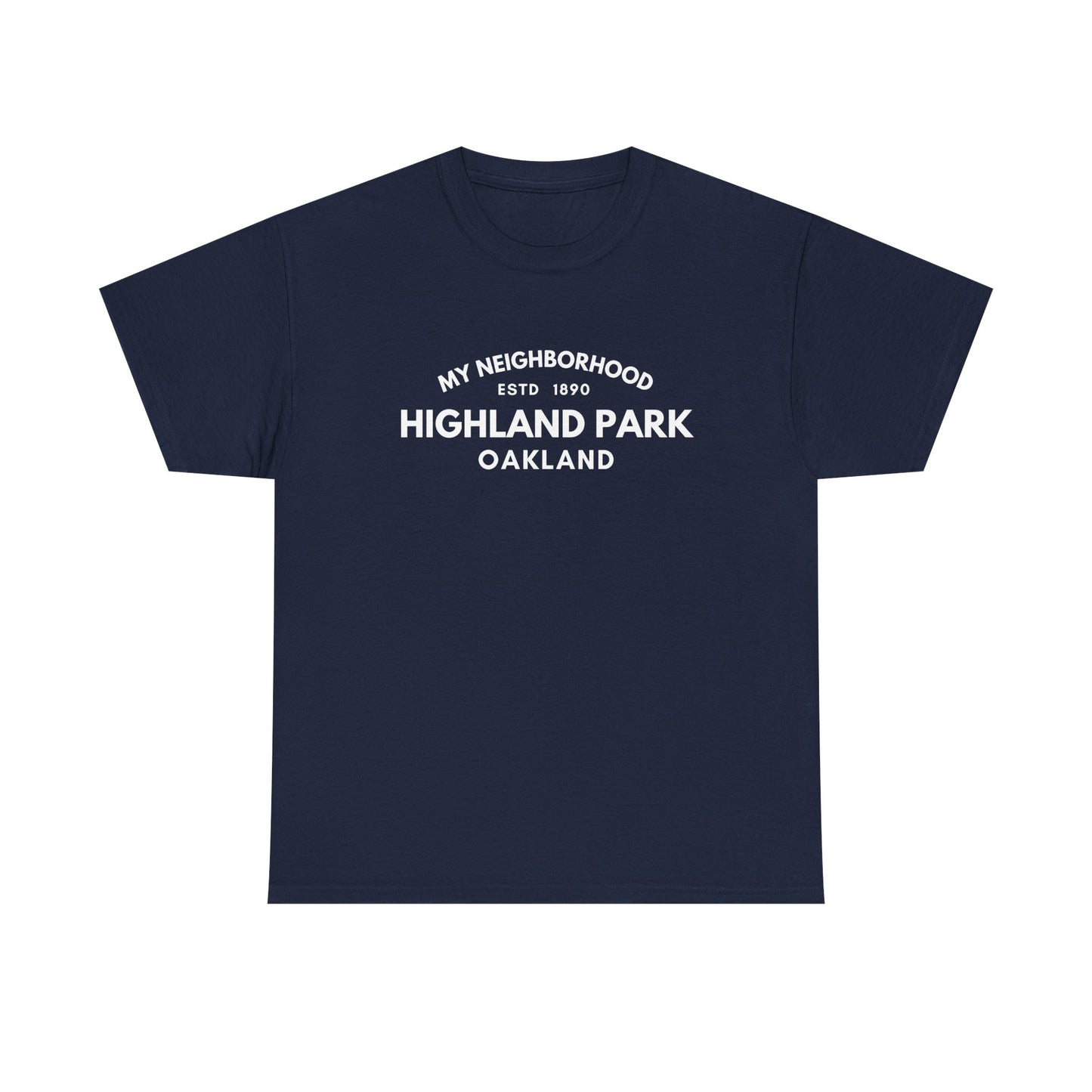 Highland Park - Oakland - Unisex Cotton Tee