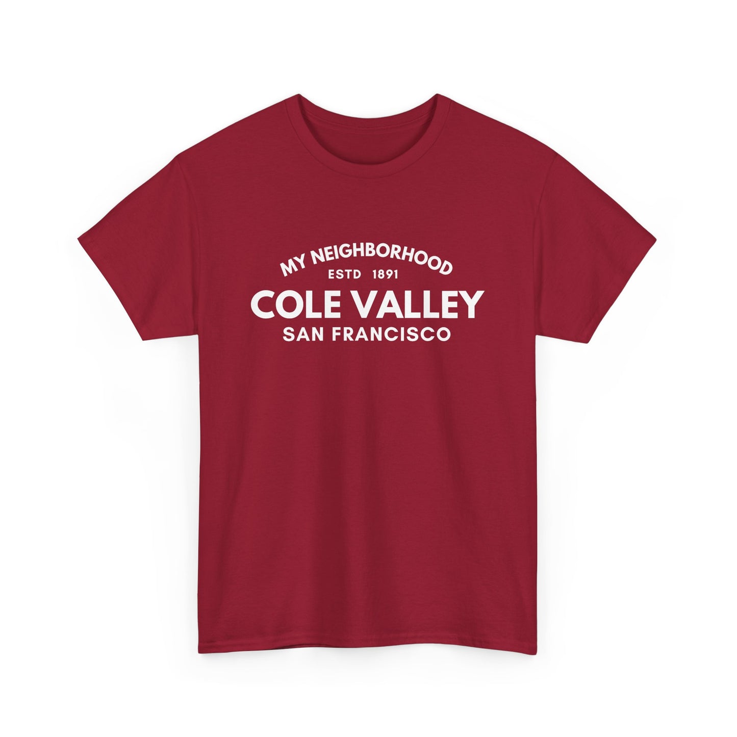 Cole Valley - San Francisco - Unisex Cotton Tee
