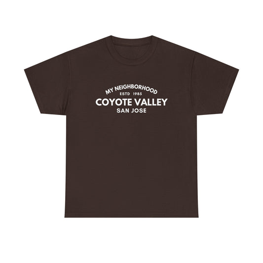 Coyote Valley - San Jose - Unisex Cotton Tee