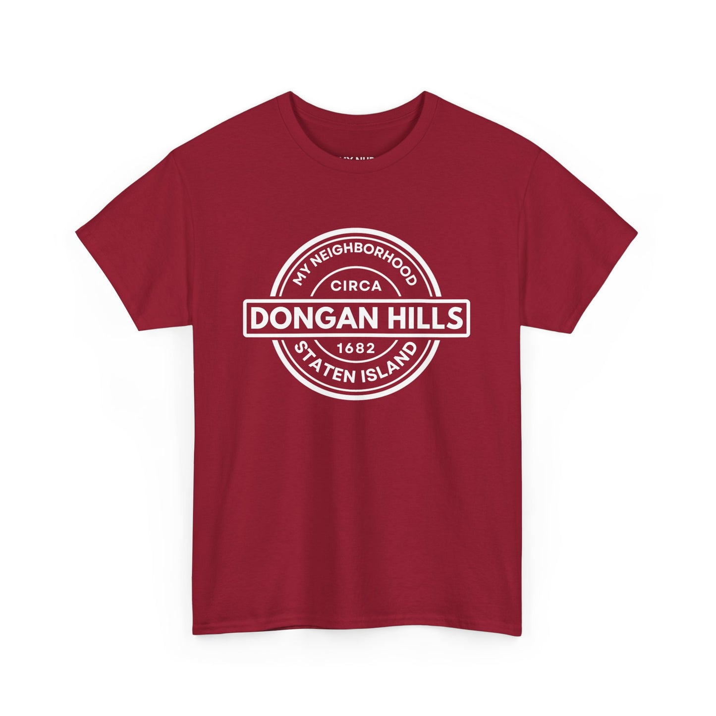 Dongan Hills - Staten Island - Unisex Cotton Tee | Staten Island, NYC, New York City, MY-NHD, My Neighborhood, T-Shirt