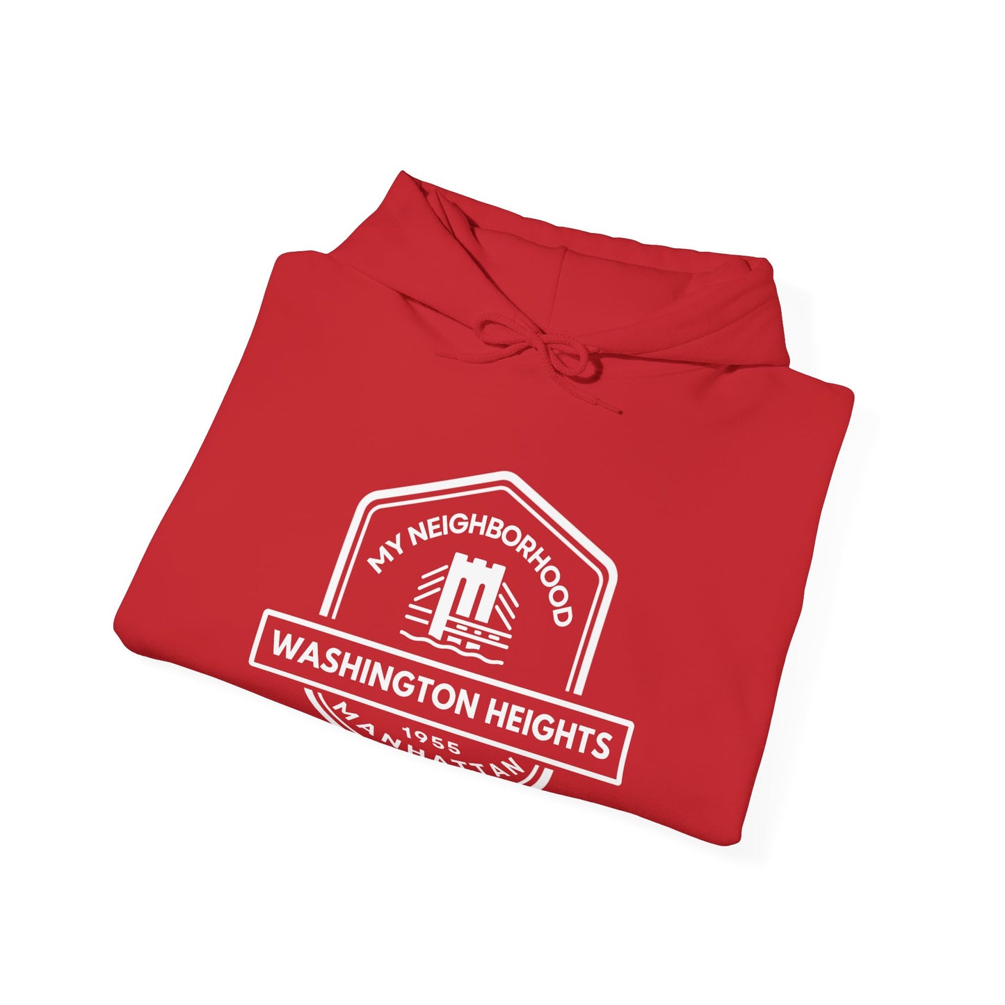 Washington Heights - Manhattan - Unisex Heavy Blend Hooded Sweatshirt