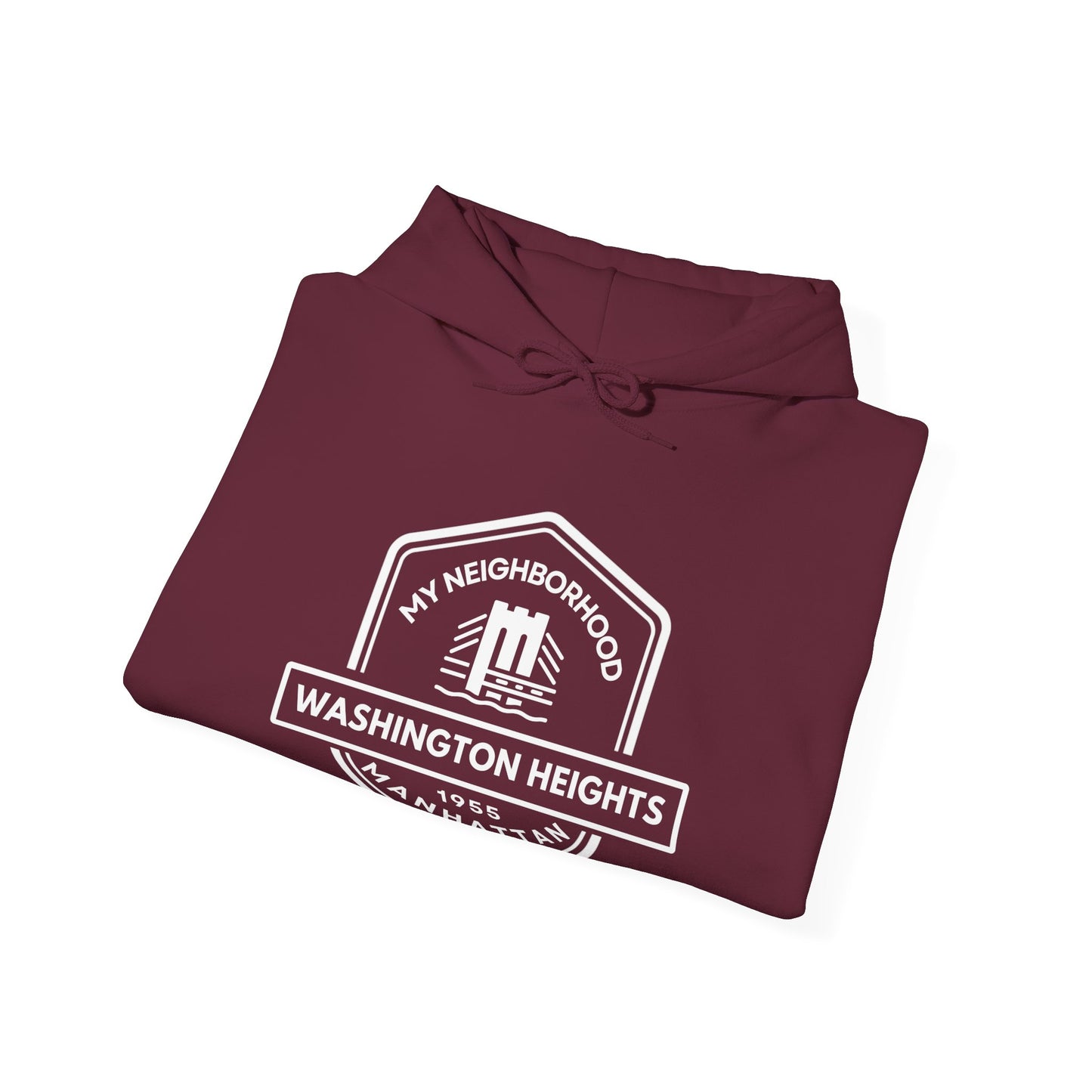 Washington Heights - Manhattan - Unisex Heavy Blend Hooded Sweatshirt