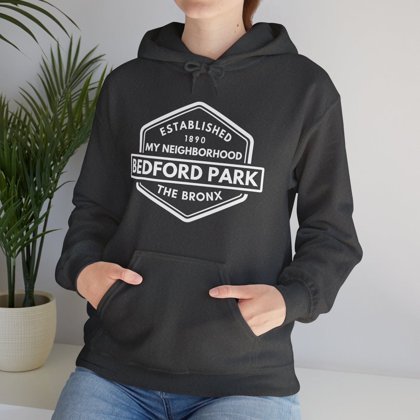 Bedford Park - The Bronx - Unisex Heavy Blend Hooded Sweatshirt