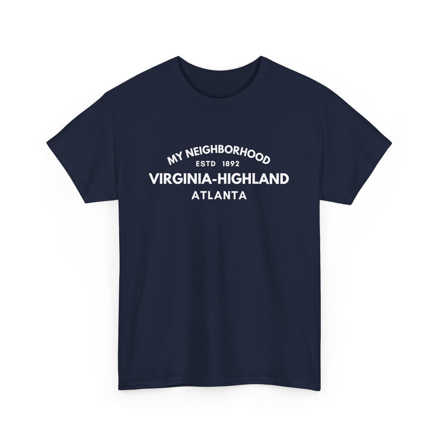 Virginia-Highland - Atlanta - Unisex Cotton Tee