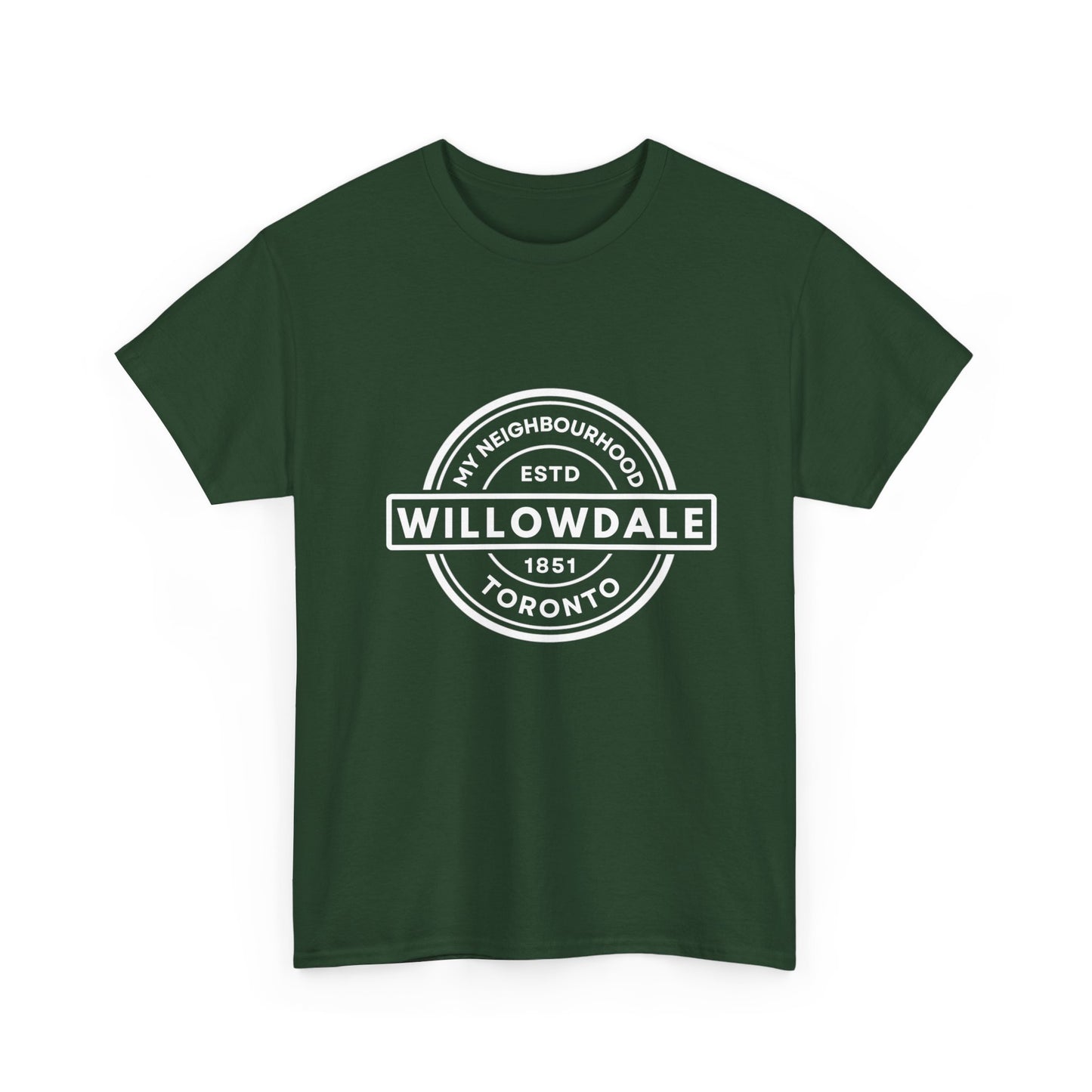 Willowdale - Central Toronto - Unisex Cotton Tee
