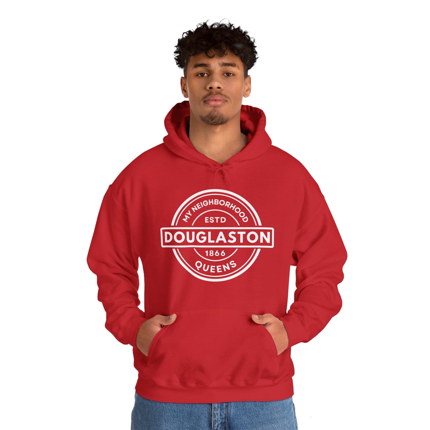 Douglaston - Queens - Unisex Heavy Blend Hooded Sweatshirt