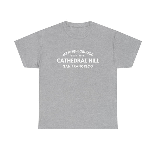 Cathedral Hill - San Francisco - Unisex Cotton Tee
