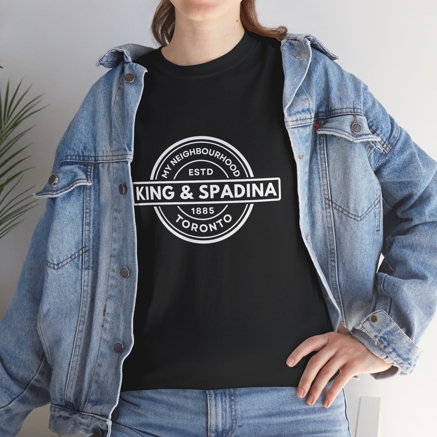 King & Spadina - Central Toronto - Unisex Cotton Tee