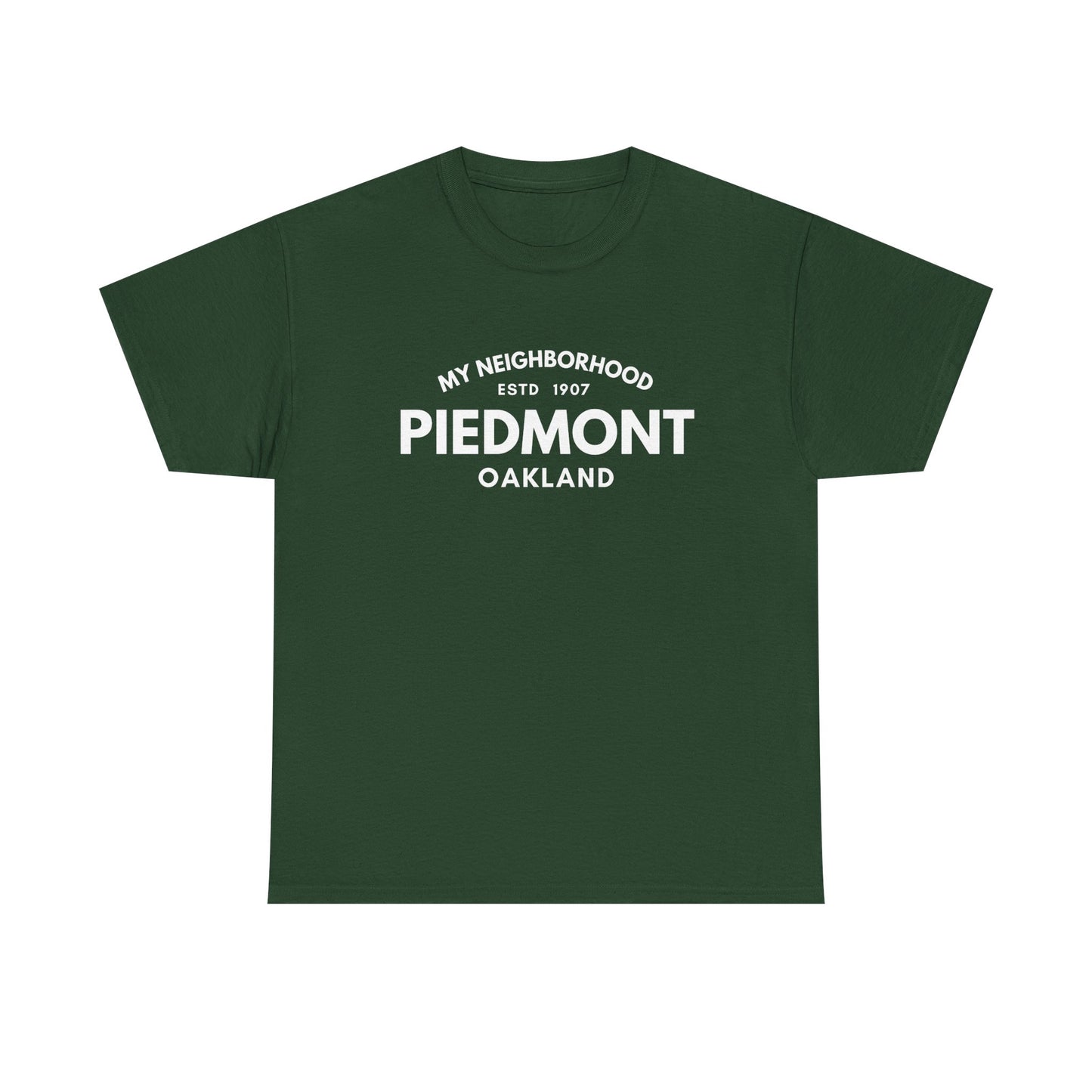 Piedmont - Oakland - Unisex Cotton Tee