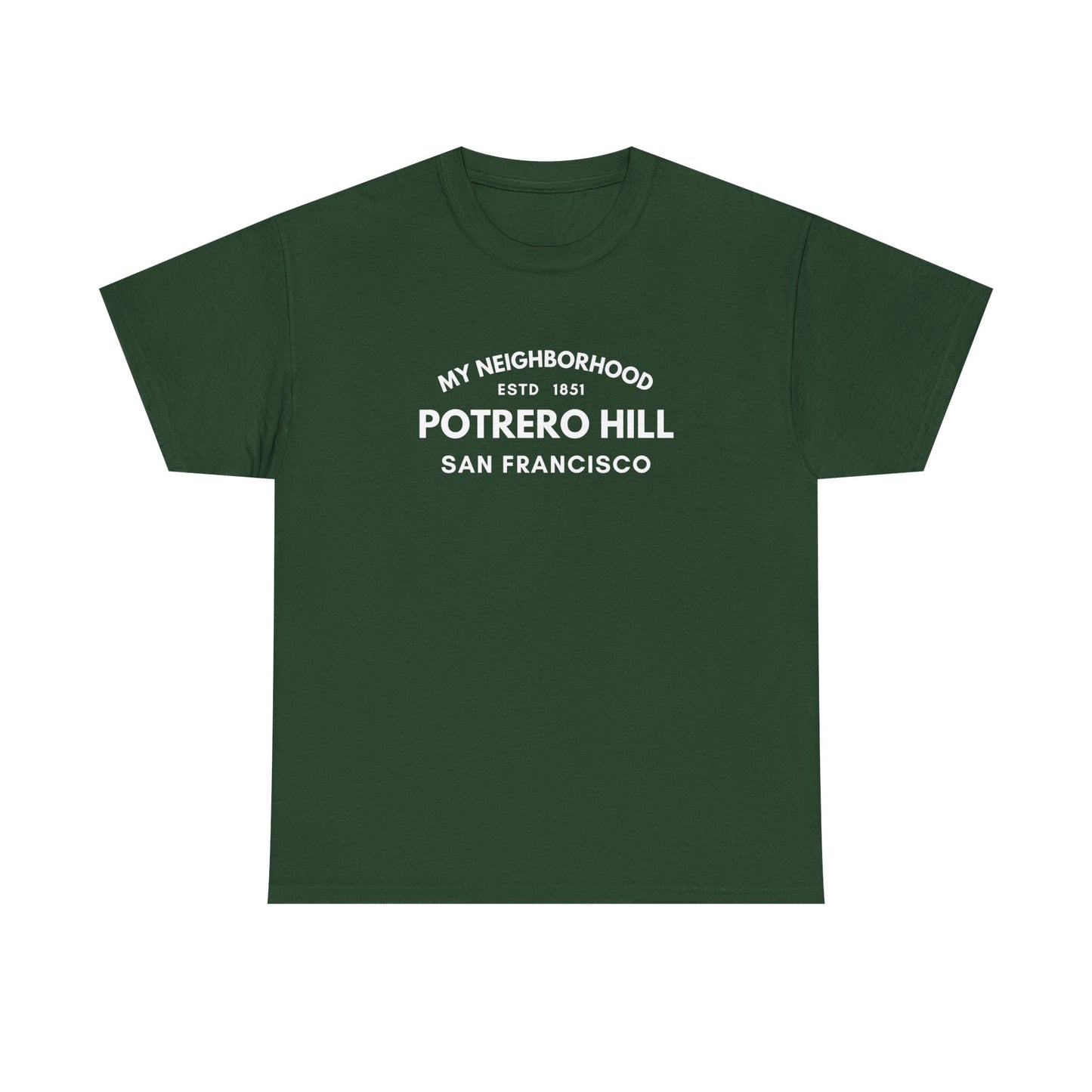 Potrero Hill - San Francisco - Unisex Cotton Tee