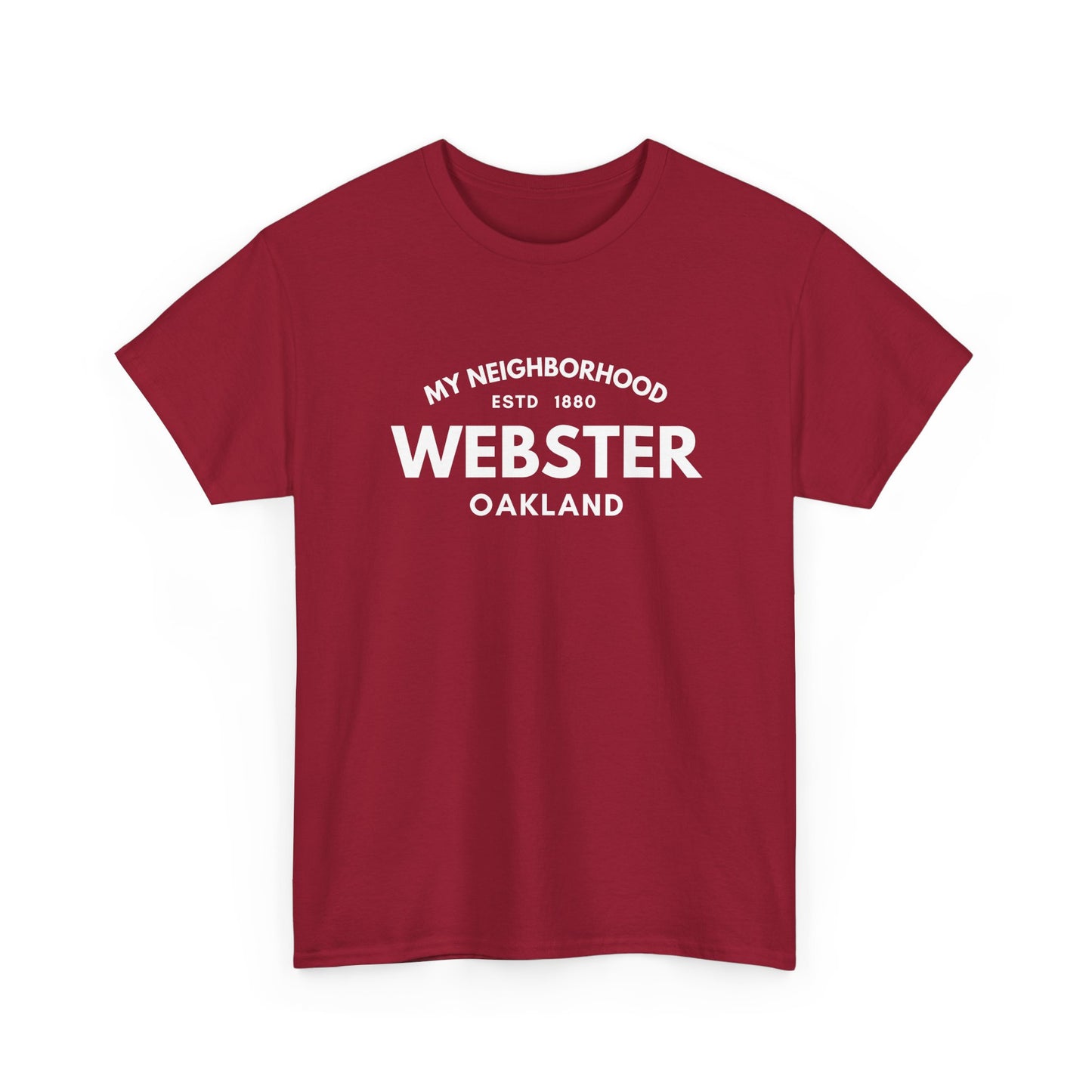 Webster - Oakland - Unisex Cotton Tee