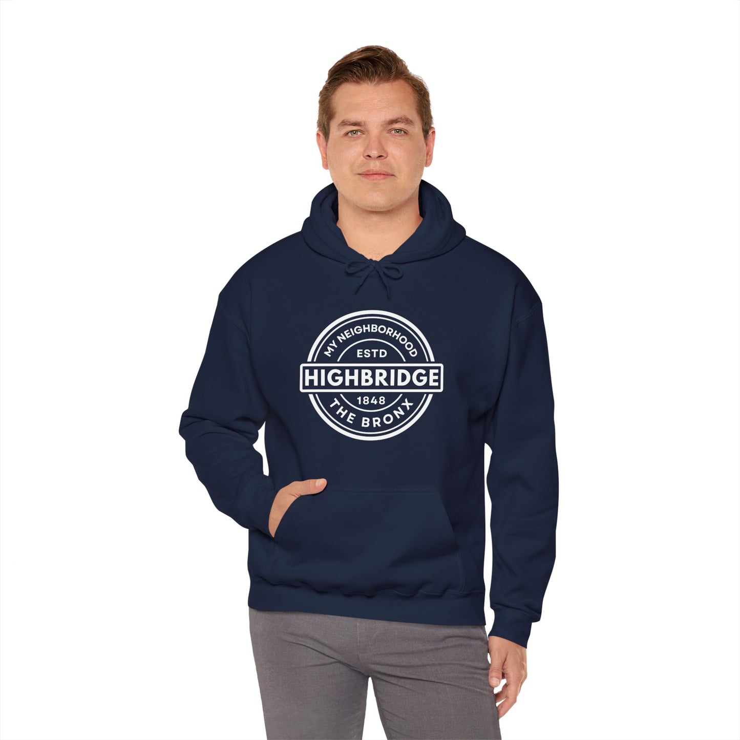 Highbridge - The Bronx - Unisex Heavy Blend Hooded Sweatshirt