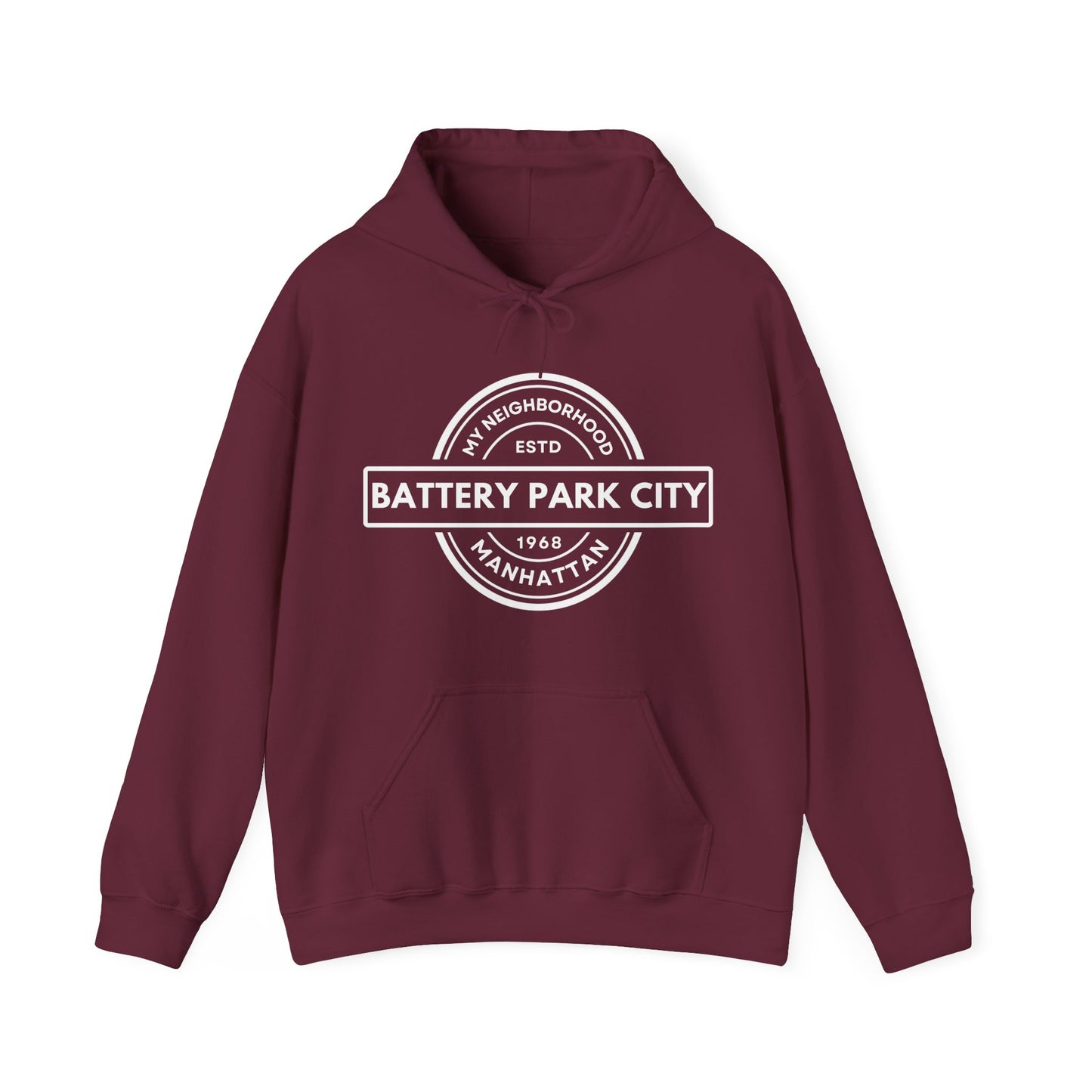 Battery Park City - Manhattan - Unisex Heavy Blend Hooded Sweatshirt