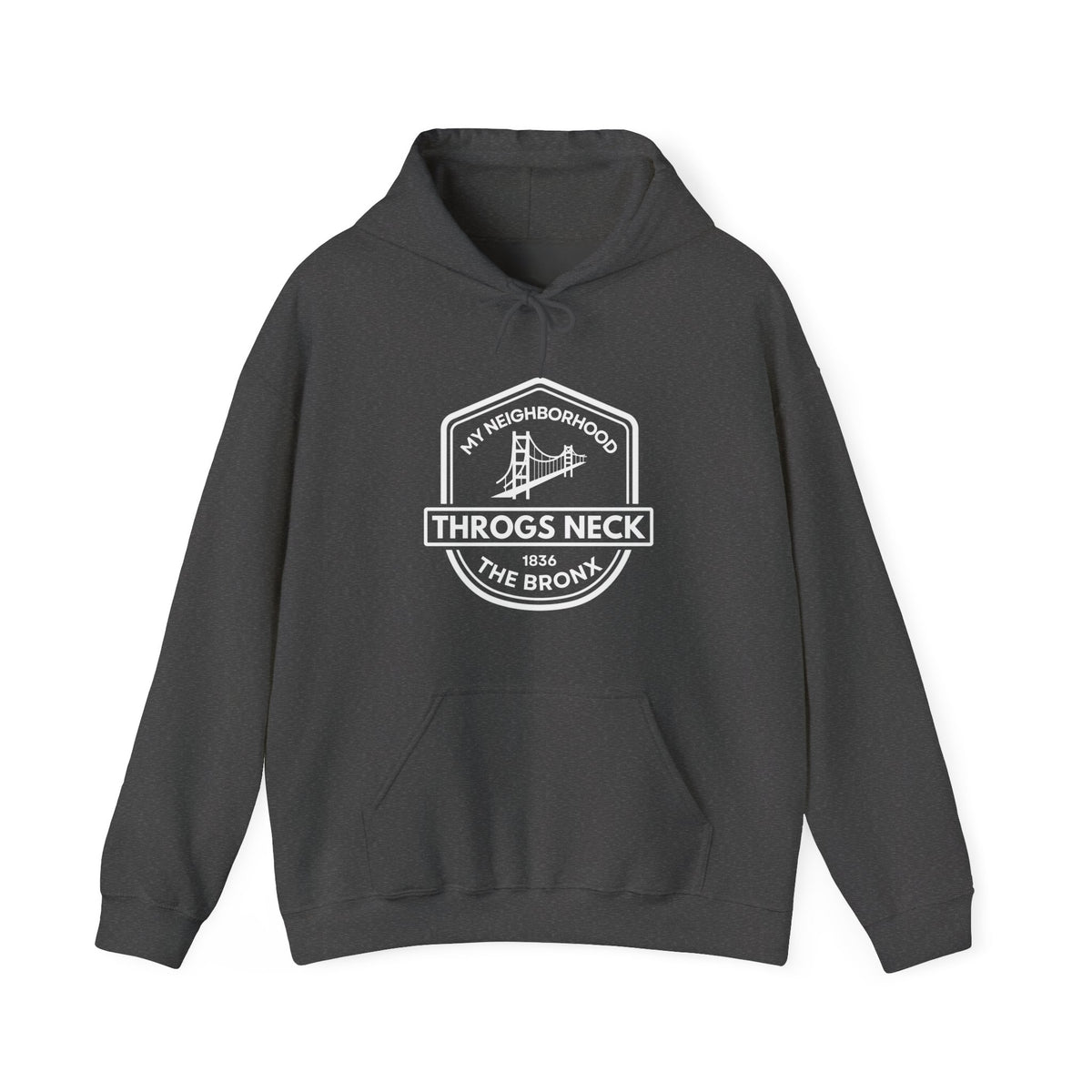 Throgs Neck - The Bronx - Unisex Heavy Blend Hooded Sweatshirt