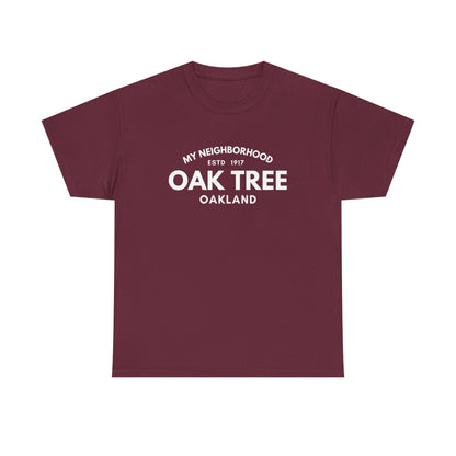 Oak Tree - Oakland - Unisex Cotton Tee