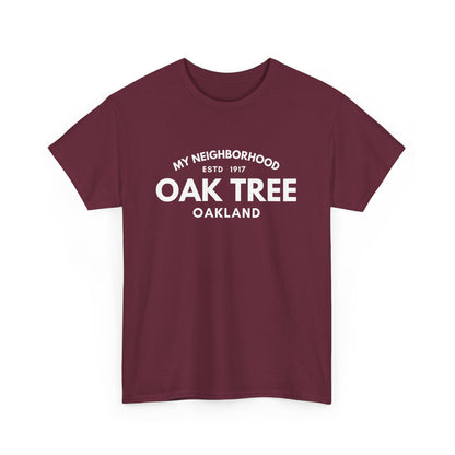 Oak Tree - Oakland - Unisex Cotton Tee