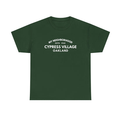 Cypress Village - Oakland - Unisex Cotton Tee