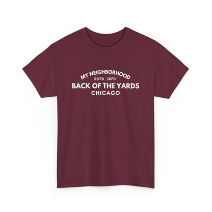 Back of the Yards - Chicago - Unisex Cotton Tee