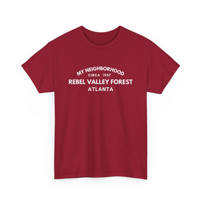 Rebel Valley Forest - Atlanta - Unisex Cotton Tee