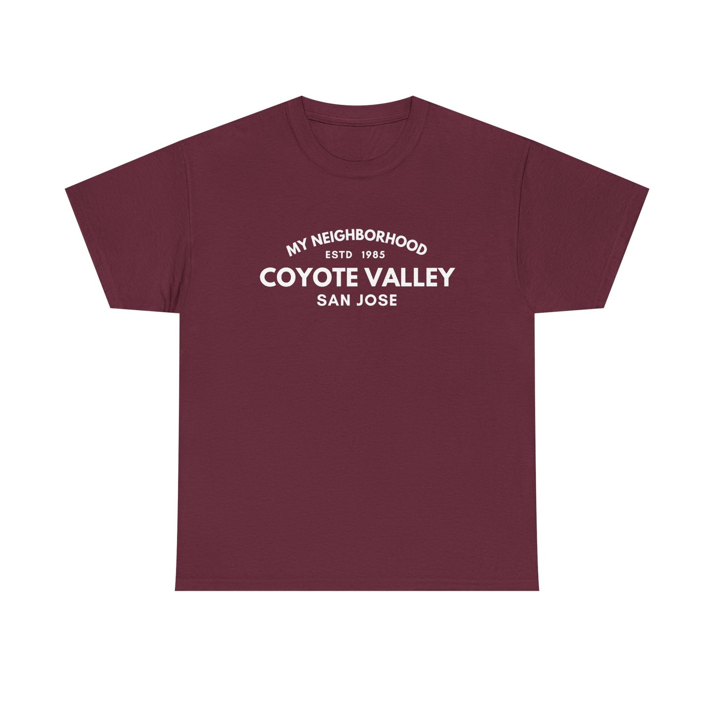 Coyote Valley - San Jose - Unisex Cotton Tee