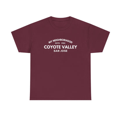 Coyote Valley - San Jose - Unisex Cotton Tee