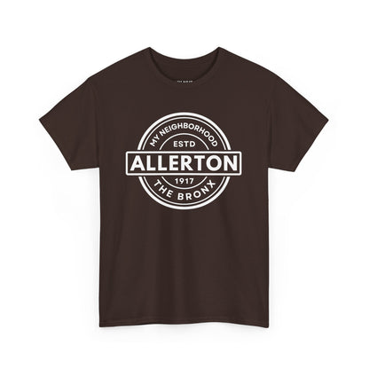 Allerton - The Bronx - Unisex Cotton Tee | The Bronx, NYC, New York City, MY-NHD, My Neighborhood, T-Shirt