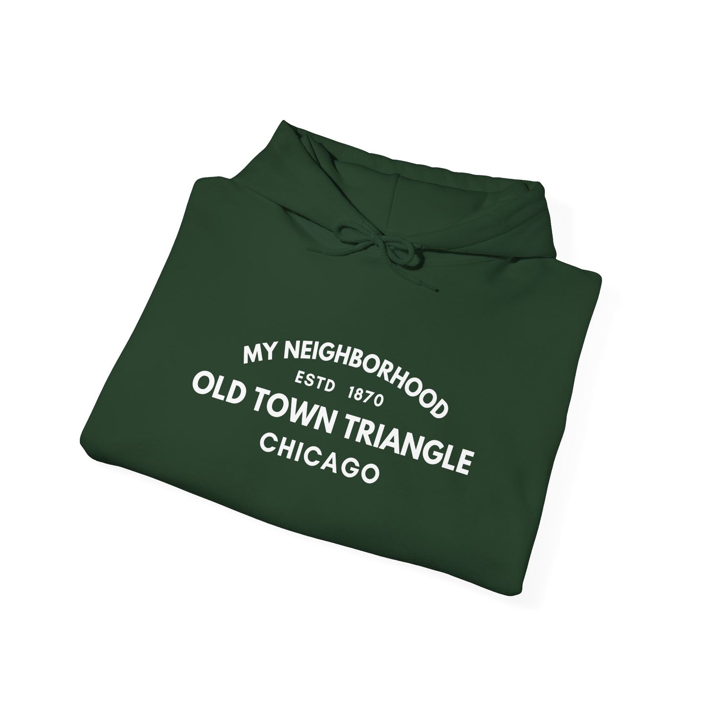 Old Town Triangle - Chicago - Unisex Heavy Blend Hooded Sweatshirt