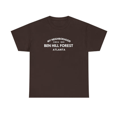 Ben Hill Forest - Atlanta - Unisex Cotton Tee