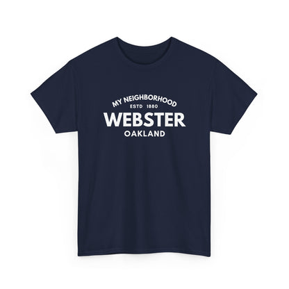 Webster - Oakland - Unisex Cotton Tee