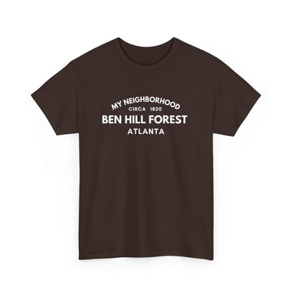 Ben Hill Forest - Atlanta - Unisex Cotton Tee