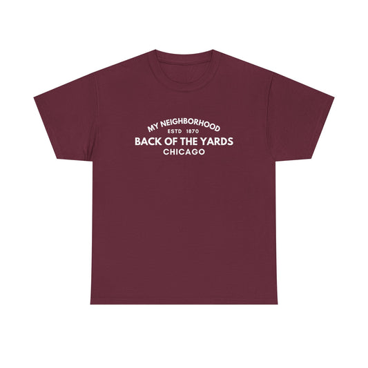 Back of the Yards - Chicago - Unisex Cotton Tee