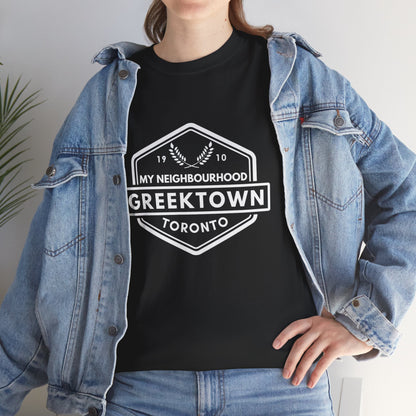 Greektown  - East End Toronto - Unisex Cotton Tee