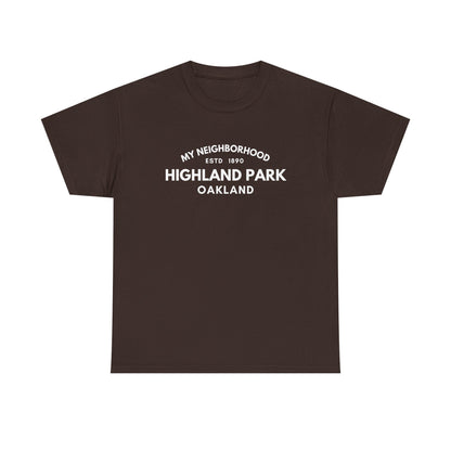 Highland Park - Oakland - Unisex Cotton Tee
