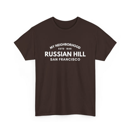 Russian Hill - San Francisco - Unisex Cotton Tee