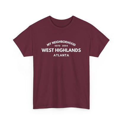 West Highlands - Atlanta - Unisex Cotton Tee