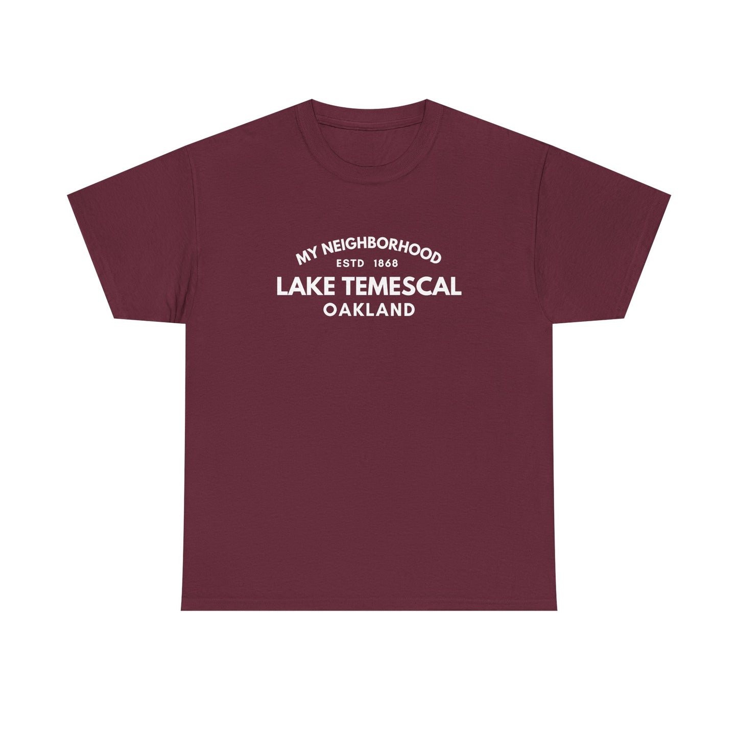 Lake Temescal - Oakland - Unisex Cotton Tee