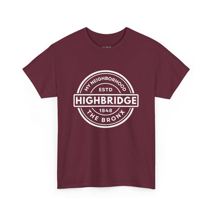 Highbridge - The Bronx - Unisex Cotton Tee