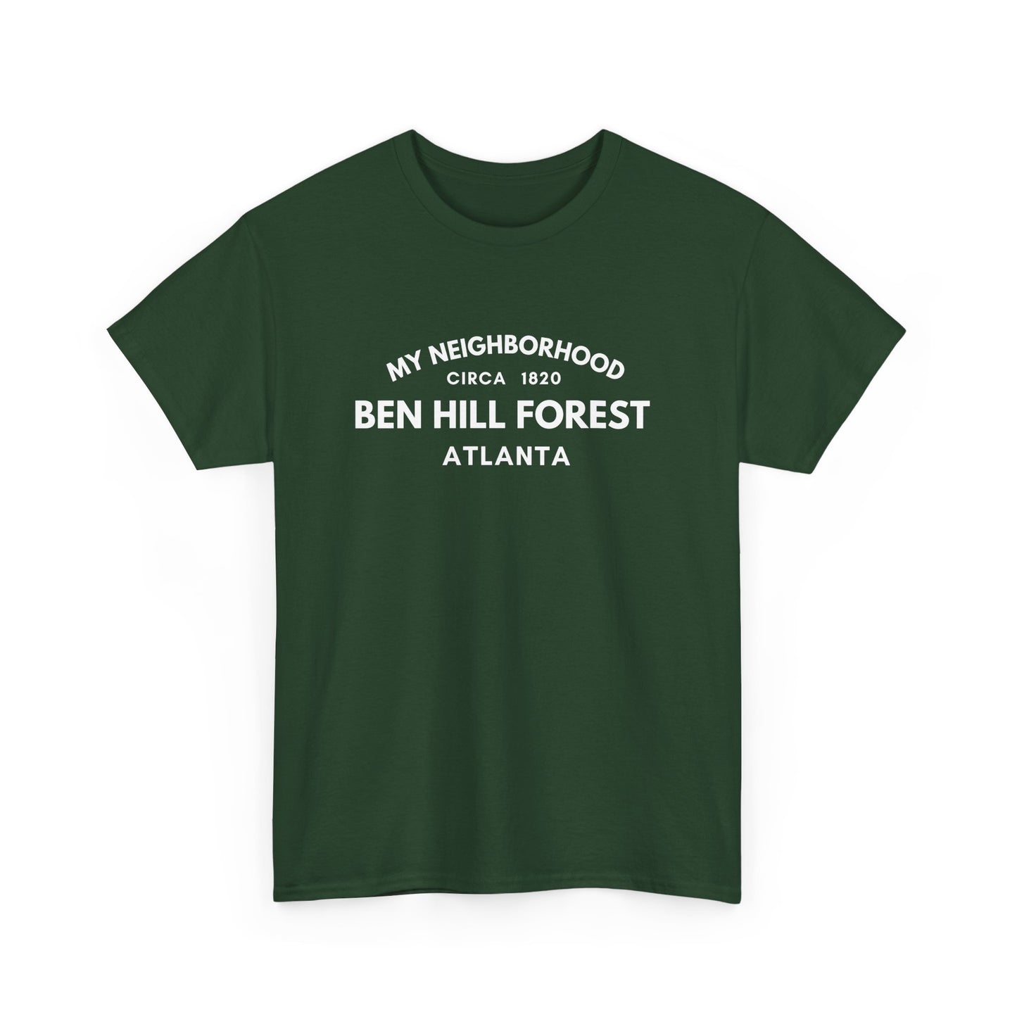 Ben Hill Forest - Atlanta - Unisex Cotton Tee