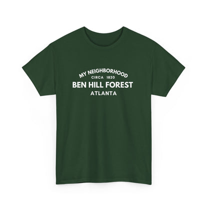 Ben Hill Forest - Atlanta - Unisex Cotton Tee