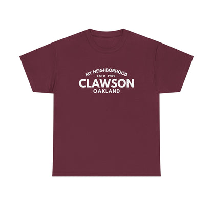 Clawson - Oakland - Unisex Cotton Tee