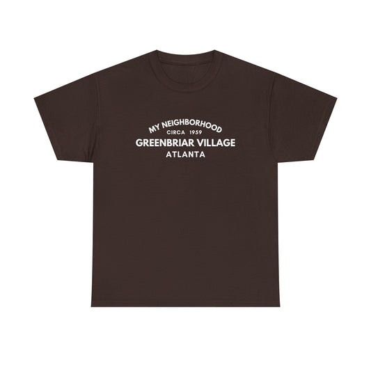 Greenbriar Village - Atlanta - Unisex Cotton Tee
