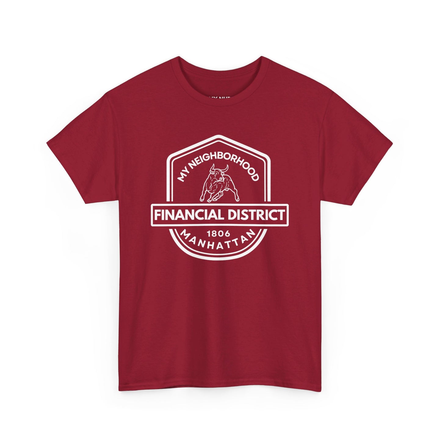 Financial District - Manhattan - Unisex Cotton Tee