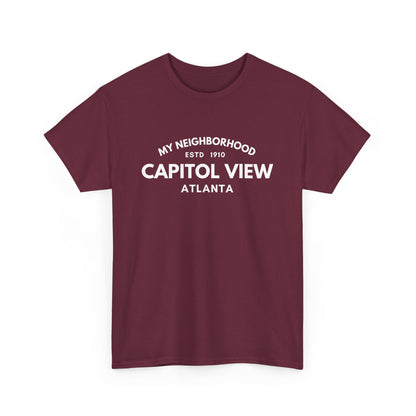 Capitol View - Atlanta - Unisex Cotton Tee