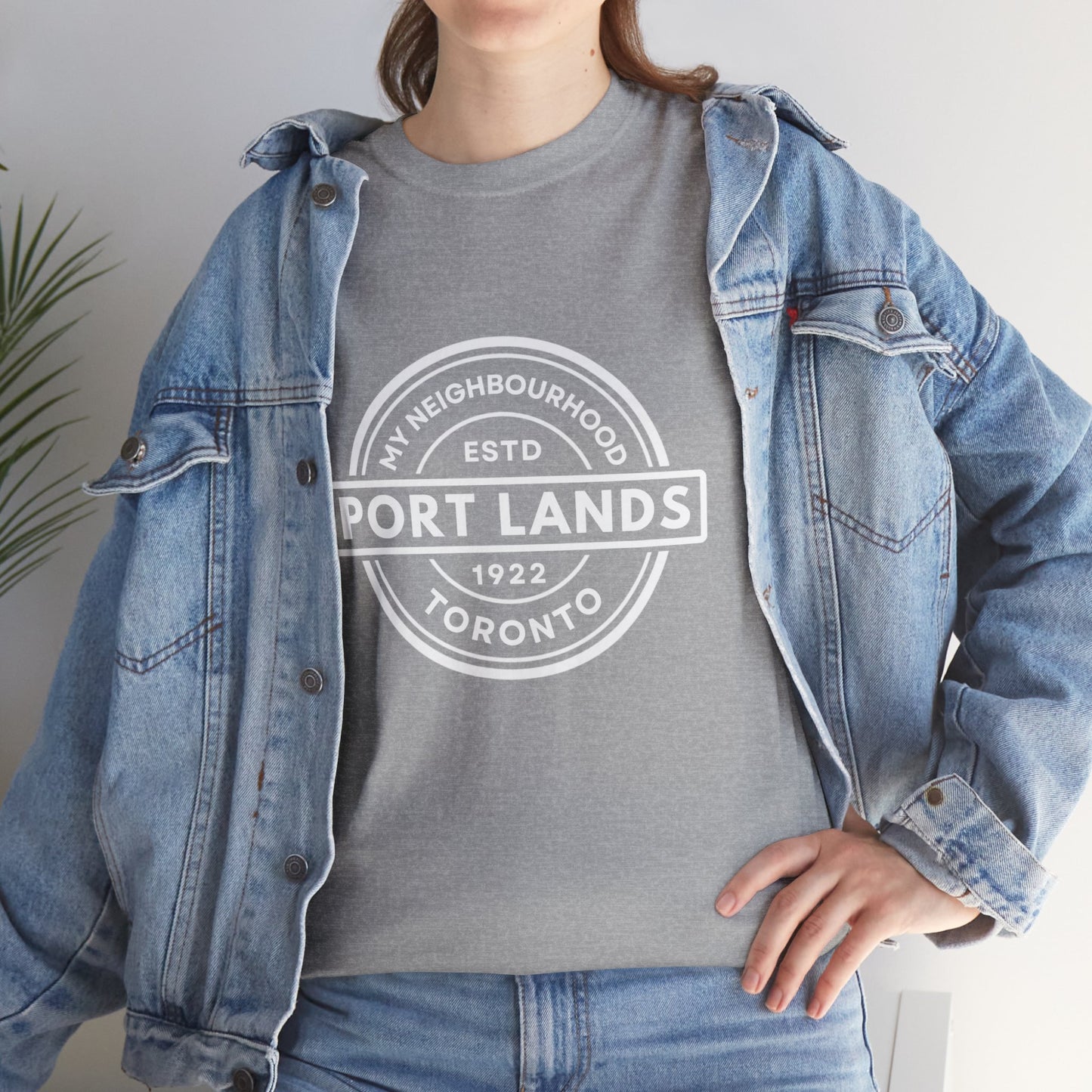 Port Lands - East End Toronto - Unisex Cotton Tee