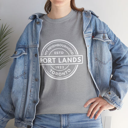 Port Lands - East End Toronto - Unisex Cotton Tee